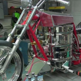 Американец изобрел мотоцикл, который работает на пиве